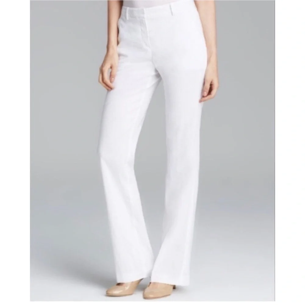 Theory linen pants emery travel 100% linen trousers - Picture 1 of 8
